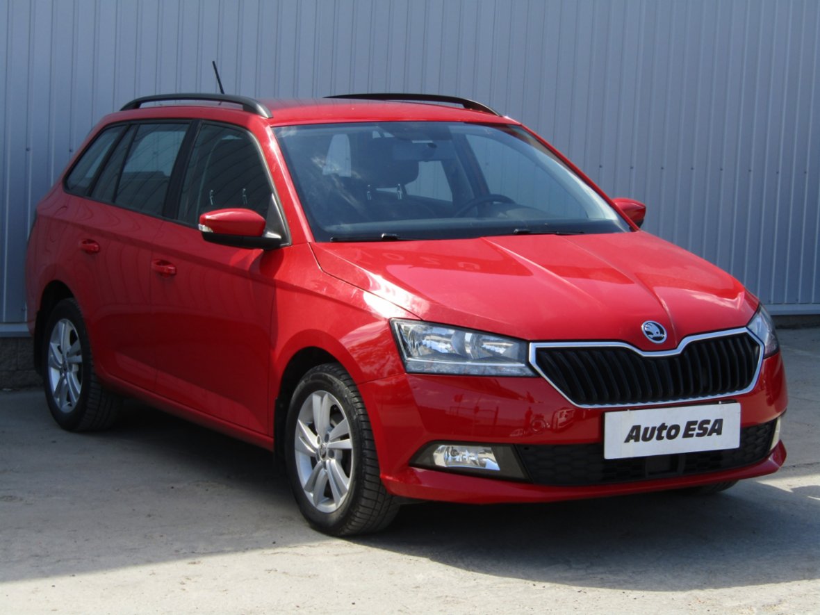 Škoda Fabia III, 1.0 TSion, ČR, kombi, benzín