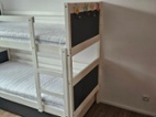 Dětská palanda + 2x matrace + 4x prostěradla