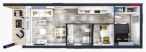 Prodej domu BLACK STONE XL, 58 m², Čermná nad Orlicí
