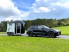 Pro přepravu koní GOLD 3 ALU, MODRÝ, Aerodynamický