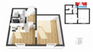 Pronájem bytu 1+1, 37 m², Trutnov, ul. Prokopa Holého