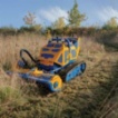 1.5m/1.3t sekačka pás. radio, nafta