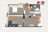 Prodej bytu 2+1, 60 m², Chodov, ul. Horní