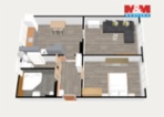 Prodej bytu 2+1, 60 m², Chodov, ul. Horní