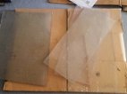 Drátosklo 60x46, skla 65x29 sklo 70x38