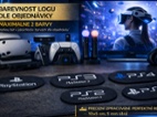 Herní dekorace pro fanouška PlayStation