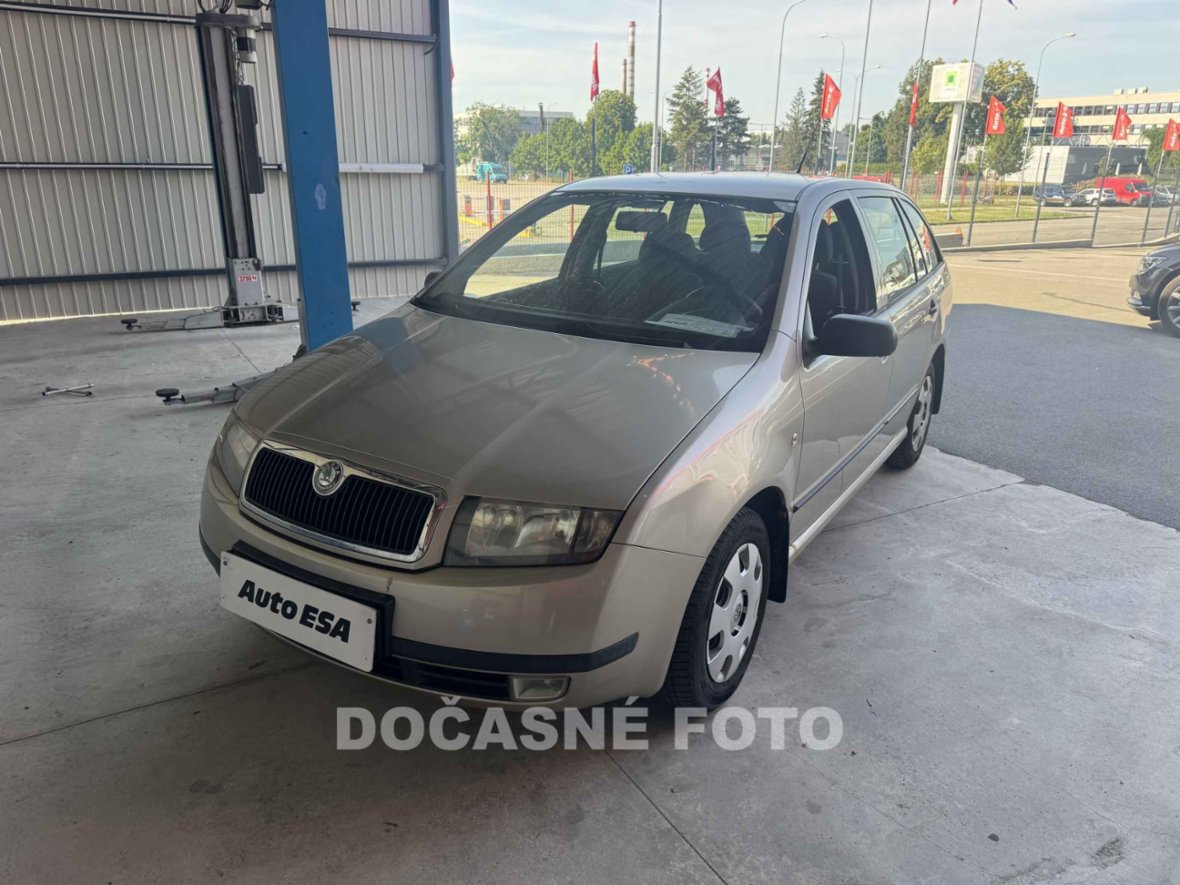 Škoda Fabia I, 1.2 HTP, ČR, kombi, benzín