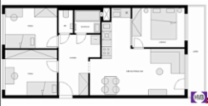 Prodej bytu 4+KK/OV/L 76 m2, ul. Novodvorská Praha