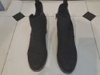 Dámské kožené boty vel. 41, vyšší podpat