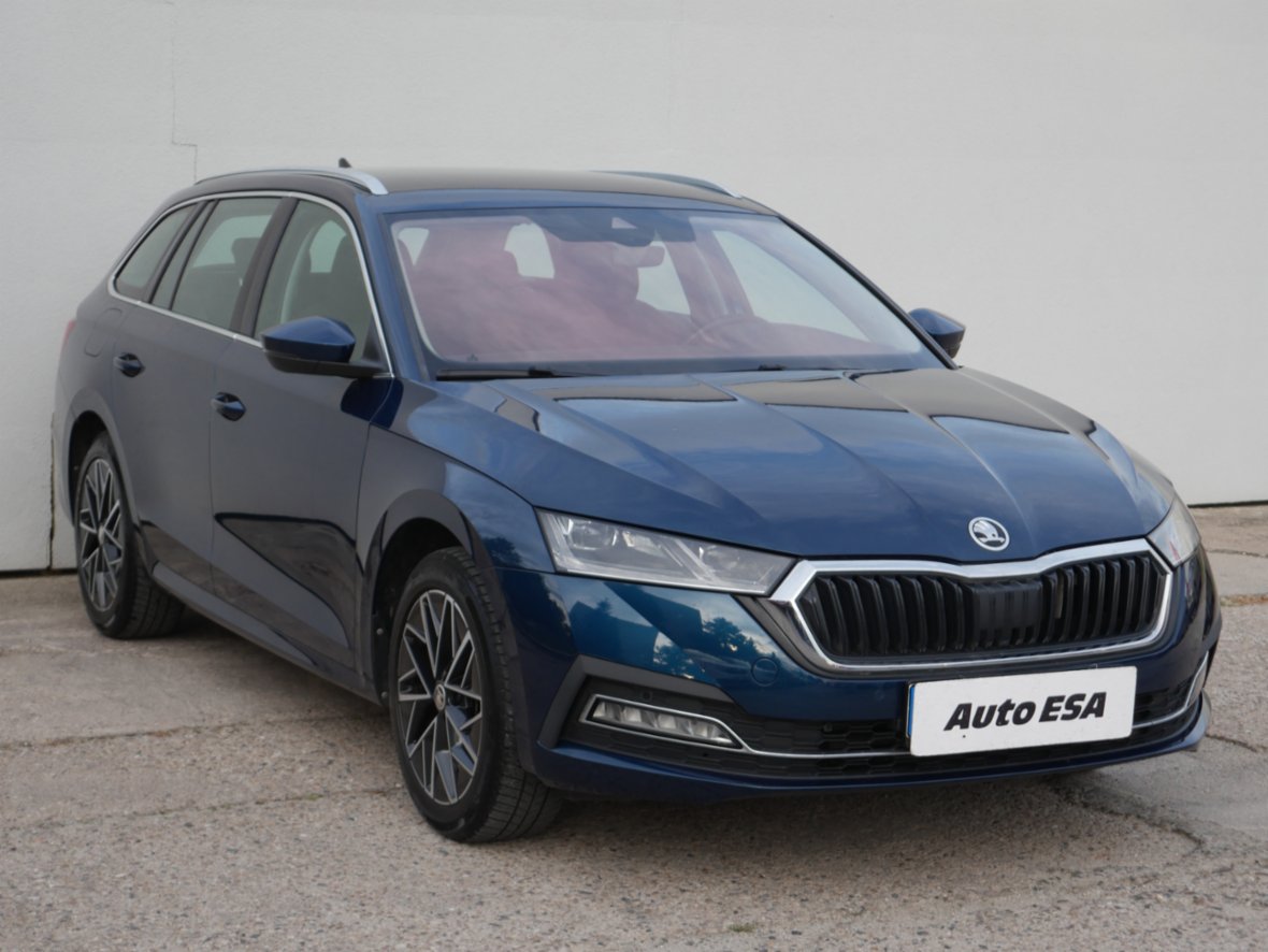 Škoda Octavia IV, 1.5 TSi, ČR, LED, TZ, kombi,