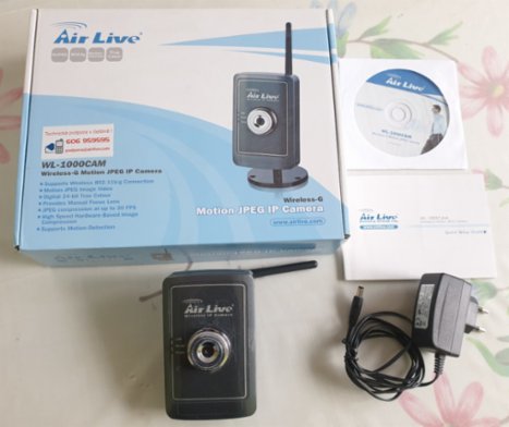 IP kamera AirLive WL-1000 wifi,ftp,email - bazar-zona.cz