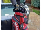 Golfové hole + bag + vozík