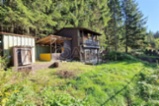 Prodej pozemku s chatkou k rekonstrukci, obec Lenora, pozemek 405 m2, el. a vodovod