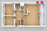 Pronájem bytu 3+1, 72 m², Praha 11 - Háje, ul. Boháčova