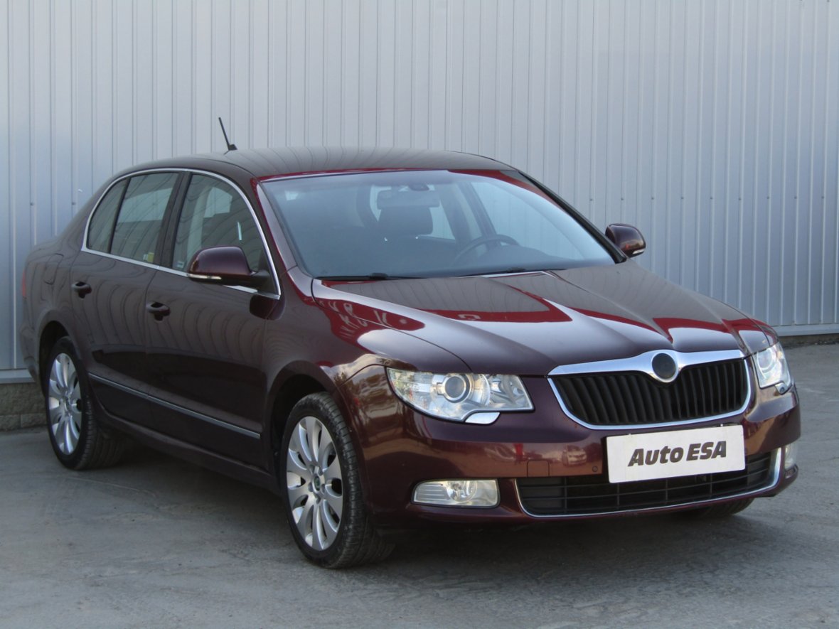Škoda Superb II, 2.0 TDice, ČR, sedan, nafta