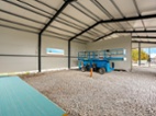Pronájem oploceného pozemku s novou halou u dálnice D6 – Velká Dobrá, 7.051 m²