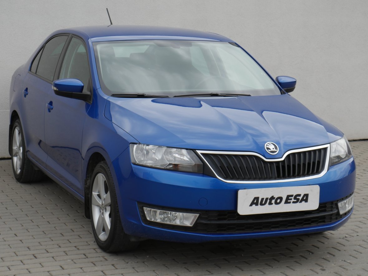 Škoda Rapid, 1.4 TDIle, 1.maj,ČR, liftback, nafta
