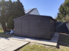 Plechová garáž 4,5x5,5 m