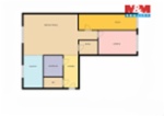 Prodej bytu 3+1, 65 m², Ostrava, ul. Mongolská
