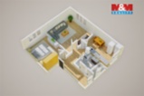 Prodej bytu 2+1, 56 m², Bílina