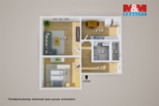 Prodej bytu 2+1, 56 m², Bílina